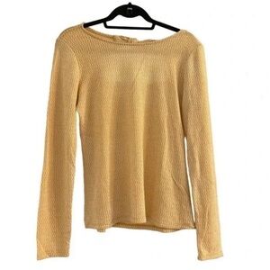 Kaileigh Yellow Long Sleeve Top
